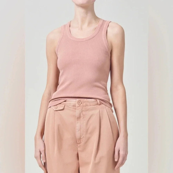 NWT Agolde Becker Chino Balloon Barrel High Waisted Pleated Trousers Size 26 - Picture 2 of 10